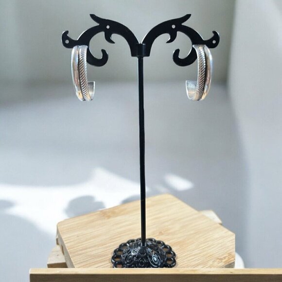 STERLING SILVER EARRINGS -NWOT- - Picture 3 of 5